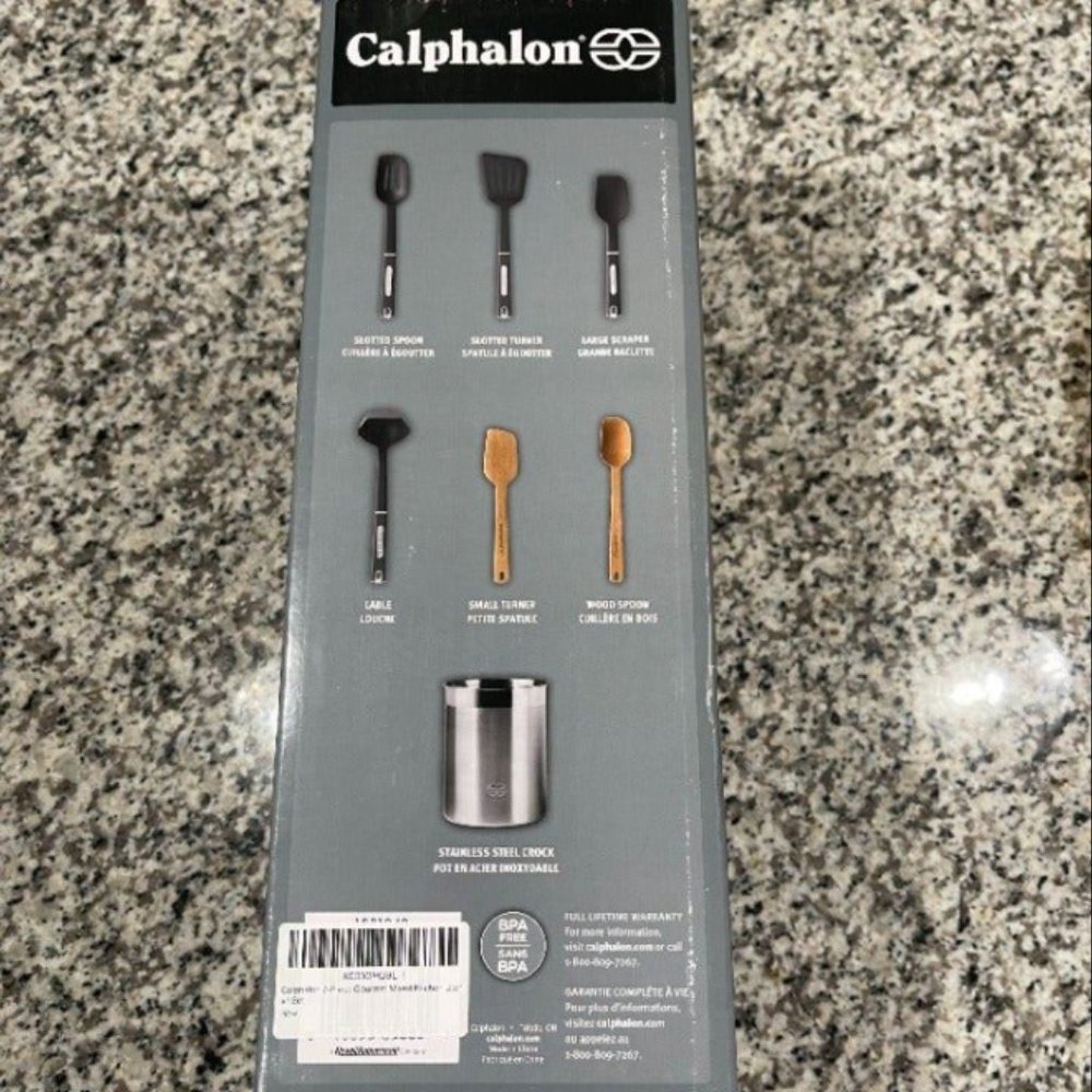 Calphalon 7-Piece Gourmet Mixed Kitchen Utensil Set - Picture 3 of 8